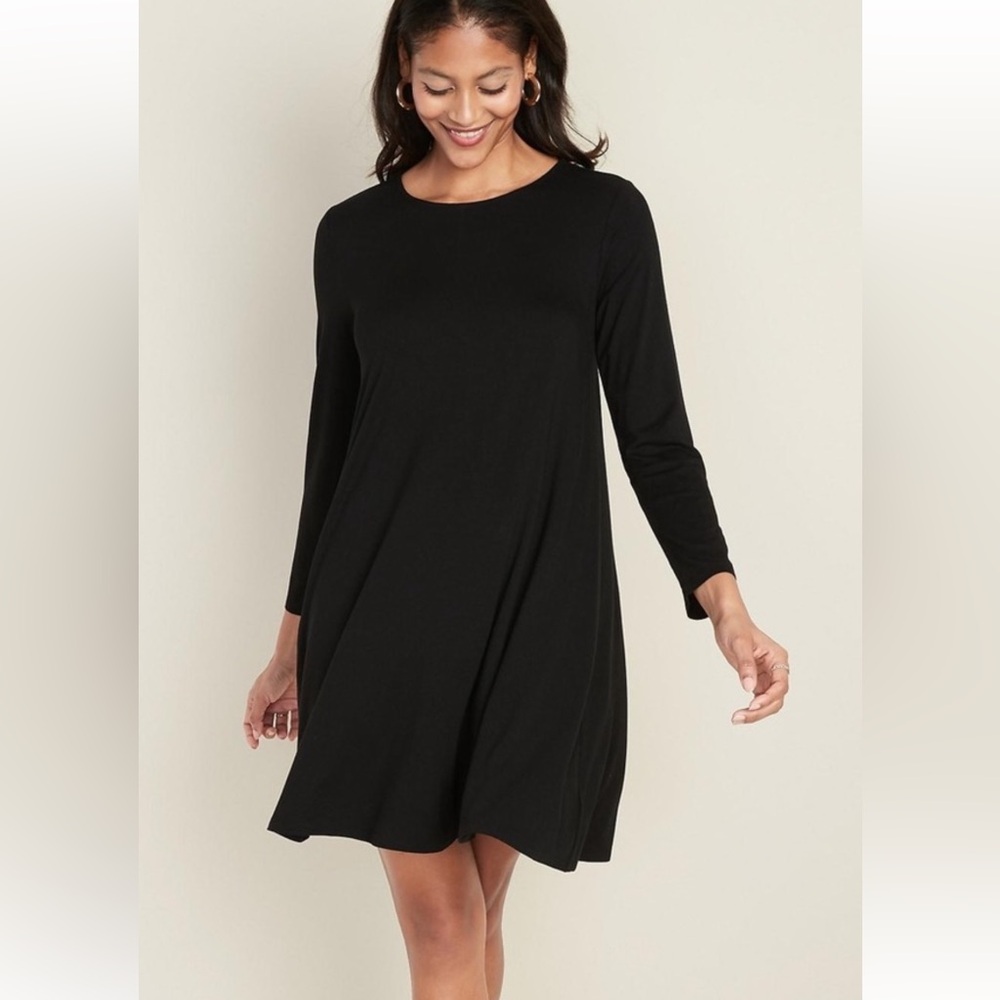 Old navy long sleeved swing dress, size 3X